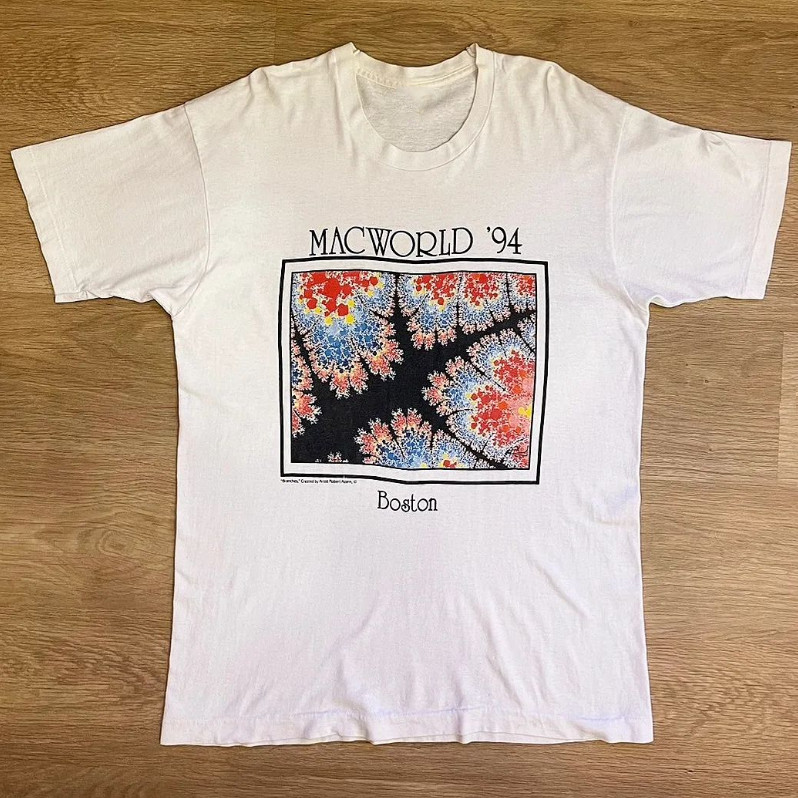 MACWORLD FRACTAL 94 Boston T shirt Full Size S-5XL SS601 gallery