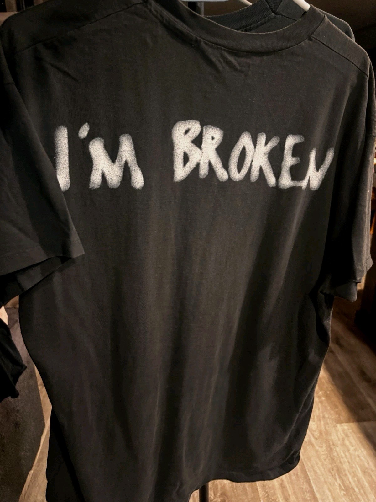 RARE Vintage Pantera 1994 Tour I’m Broken T Shirt 90s Black Large. GREAT FIND! gallery