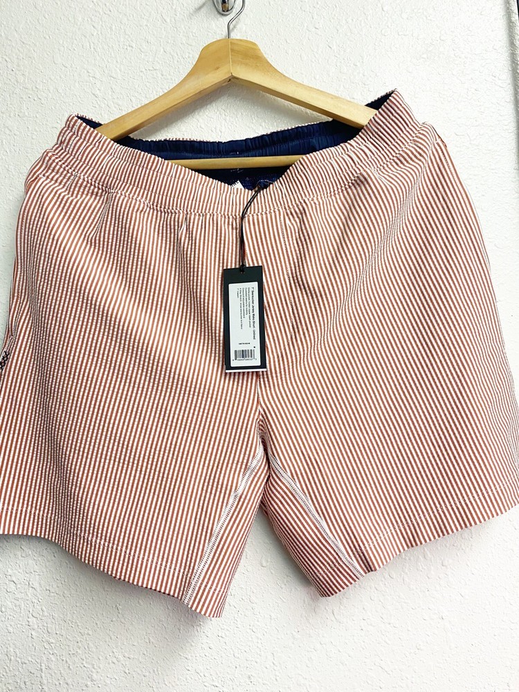 Rhone 7″ SEERSUCKER JERSEY MAKO SHORT – UNLINED Mens Size Medium NWT!