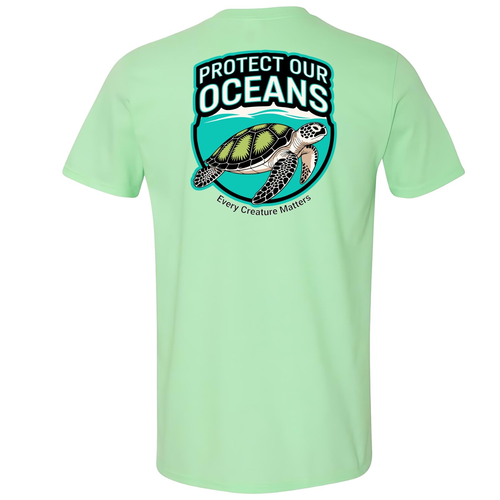 Sea Turtle Protect Our Oceans T-shirt Evry Creature Matters Sea Life gallery