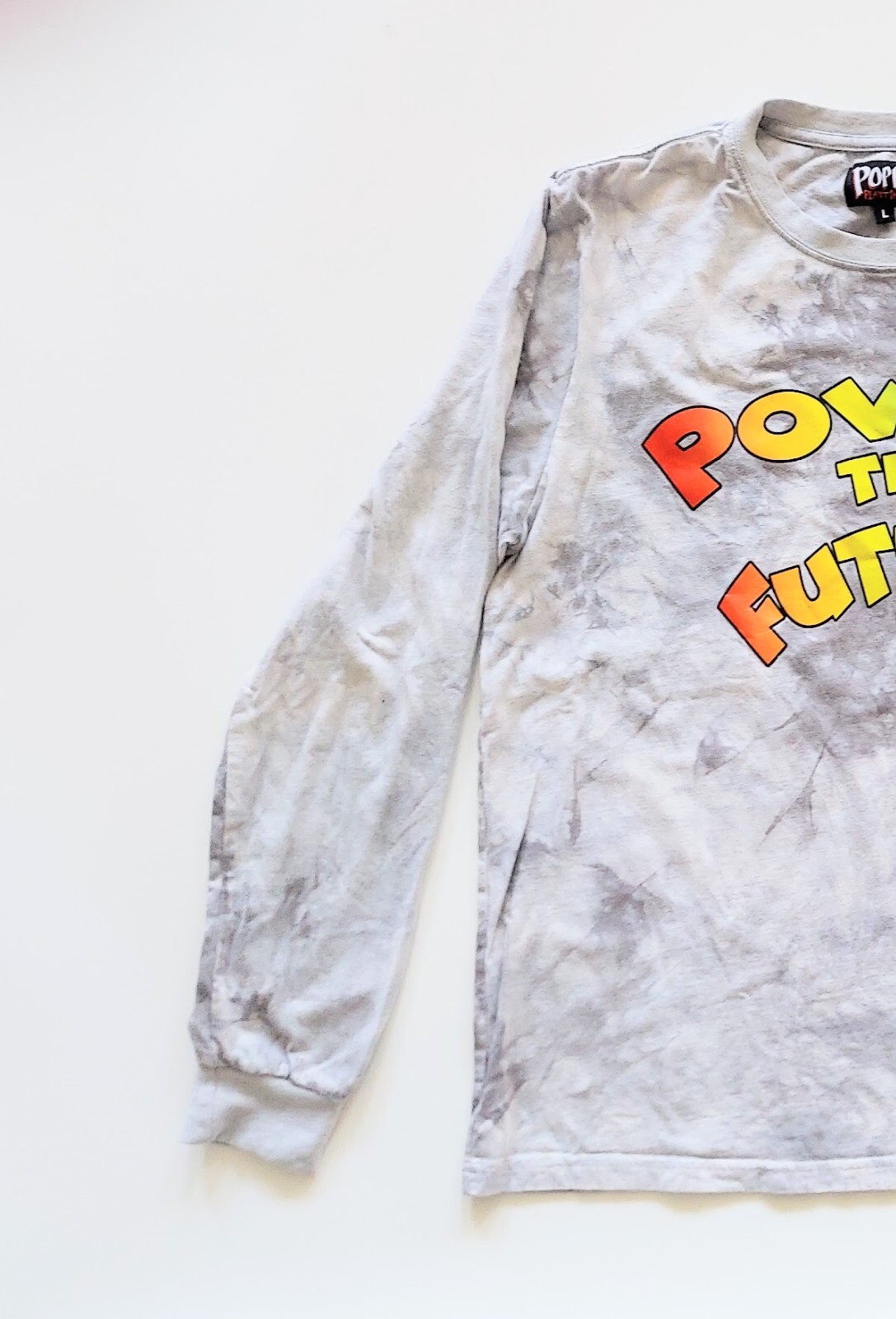 Poppy Playtime Power The Future Graphic Long Sleeve Shirt Tie Dye Size Large gallery