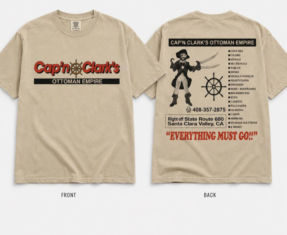 Cap'n Clark's Ottoman Empire Graphic T-Shirt gallery