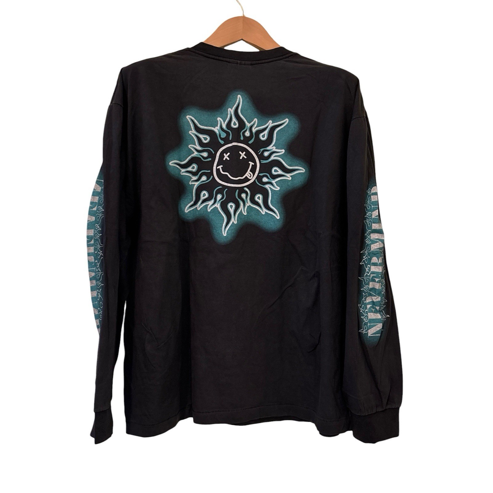Kurt Cobain Band Portrait Vintage Nirvana Sz XL Single Stitch Shirt REPRINT gallery