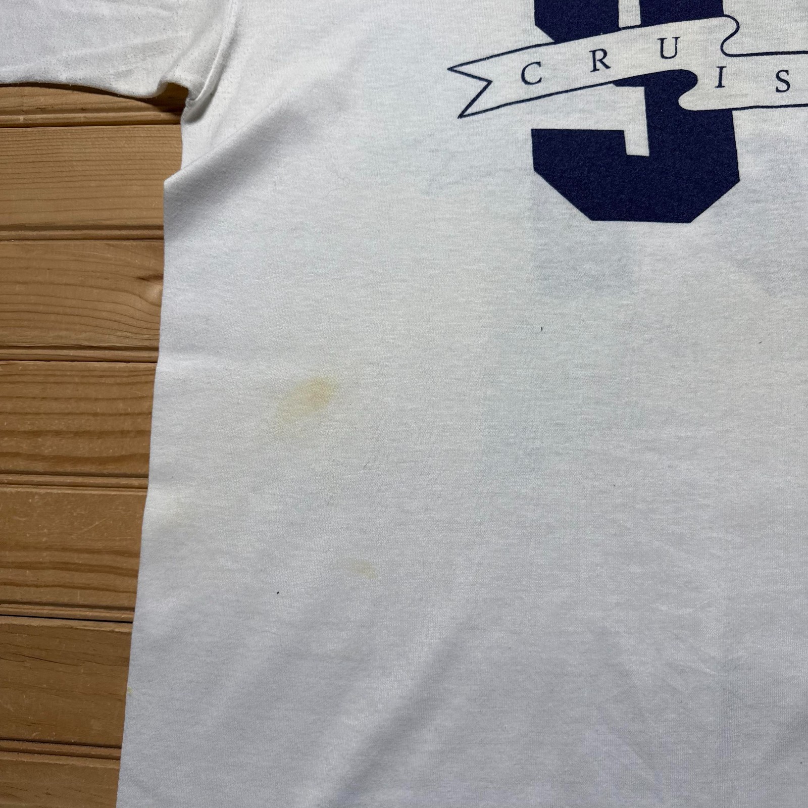 Vintage 1991 Royal Caribbean #91 Cruise Ship Souvenir Ringer T-Shirt Men's Large gallery