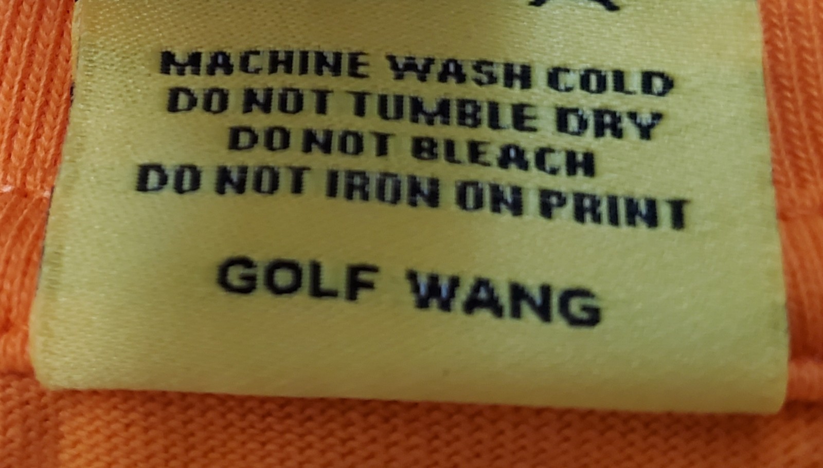Tyler the Creator Golf Wang 'Gonna Cut You Down' Cowboy T-Shirt~Orange~Large gallery