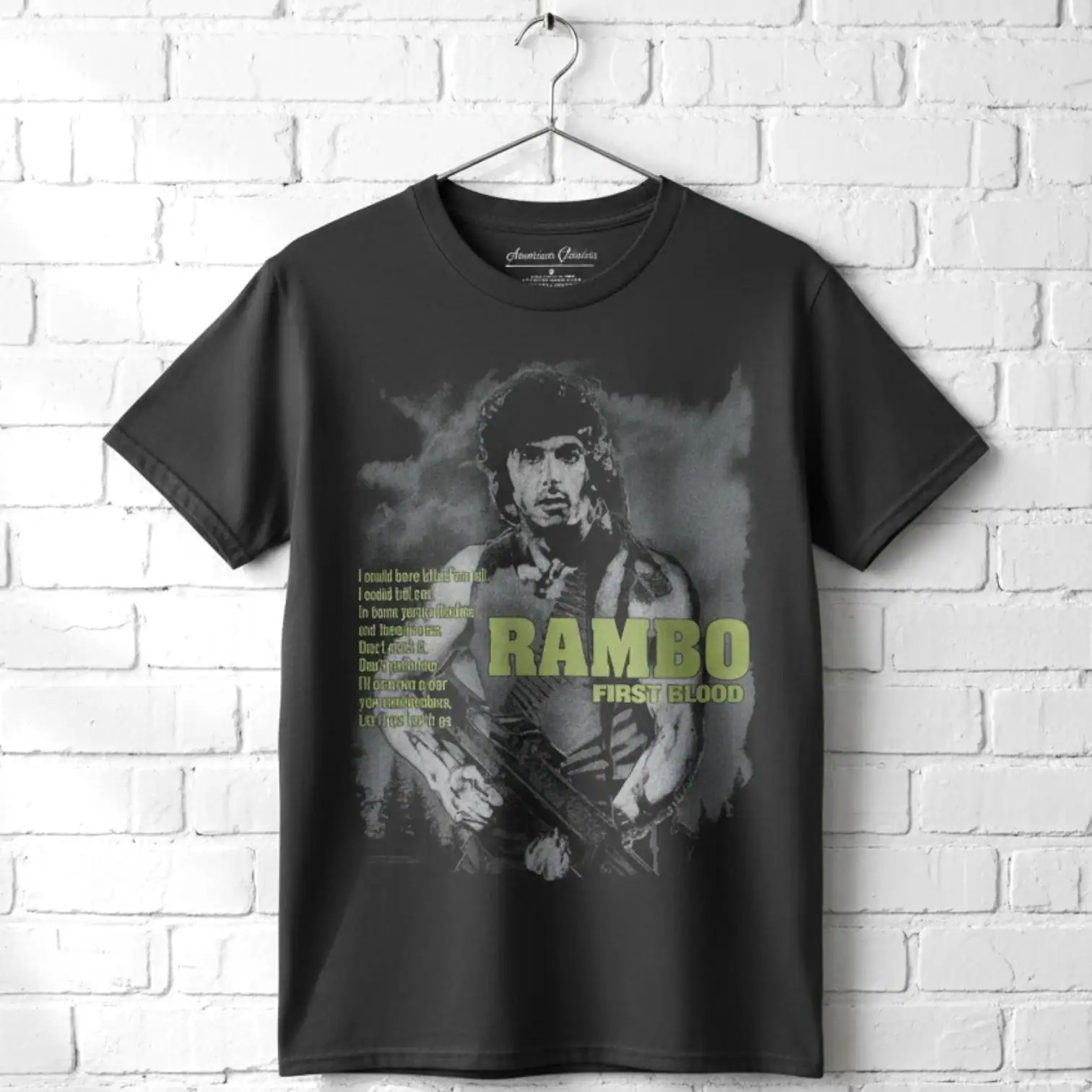 Rambo Let It Go Men’s T Shirt