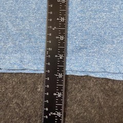 Point Zero Tank Top Mens Medium Blue w/ Gray Pocket Cotton Blend Tee- See photos