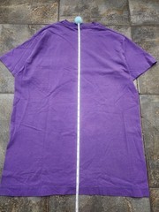 Vintage 90s BVD Men’s Medium Blank Essential Single Stitch Purple Pocket T Shirt