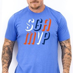 SGA, Oklahoma City Basketball themed Soft Ring Spun Cotton T-Shirt