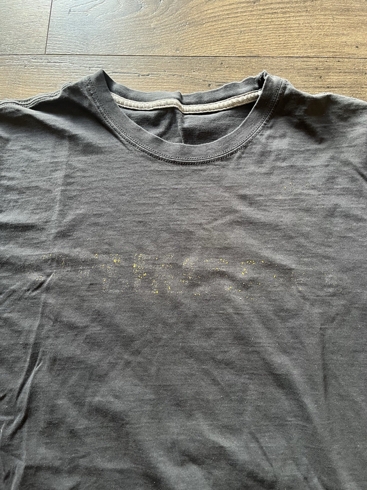 Nike Team Men's Gray Cotton Knit Organ Ducks Logo T-Shirt L gallery
