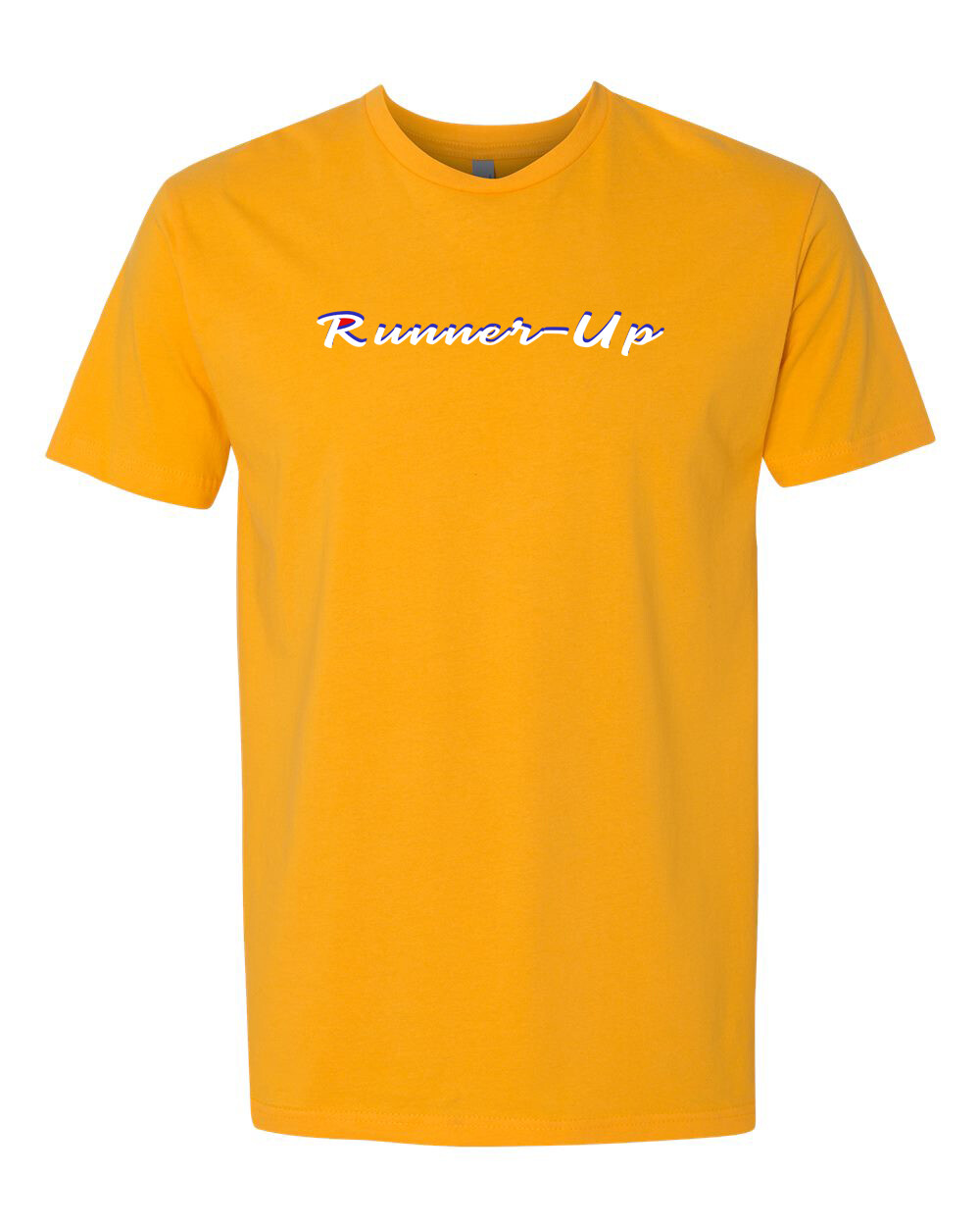 Runner Up Champion Parody Funny Graphic T-Shirt Premium Quality Short Sleeve Top