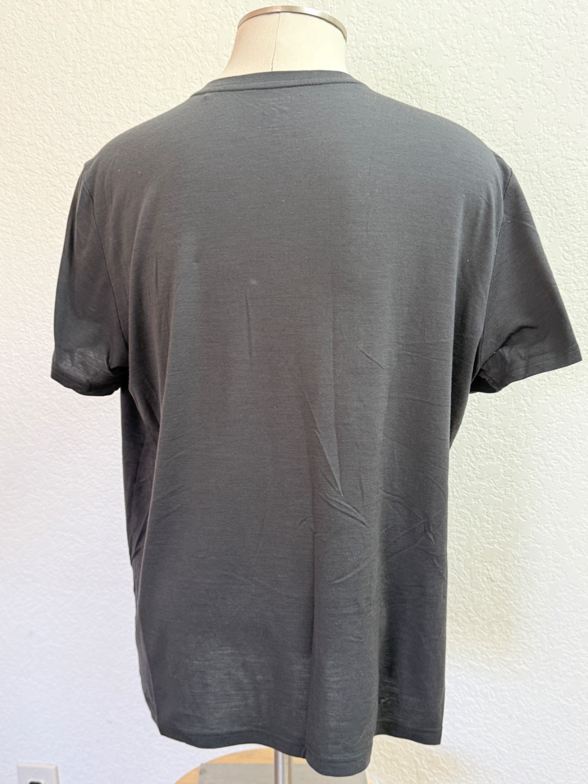 Mammut Alvra T Shirt Size 2XL Short Sleeve Merino Wool Blend Gray GR3114 gallery