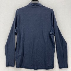 1764 Golf Noah Signature Pullover Quarter Zip Mens M Blue Stretch Performance
