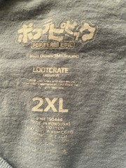 Pop Team Epic 2XL Loot Crate Exclusive Tshirt