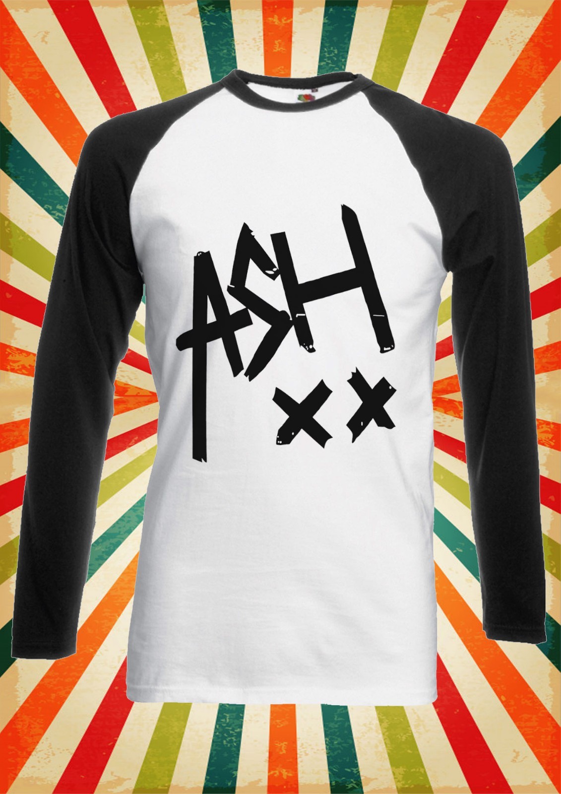 Ash Band Rock Metal Sing Song Men Women Long Short Sleeve Baseball T Shirt 184E gallery