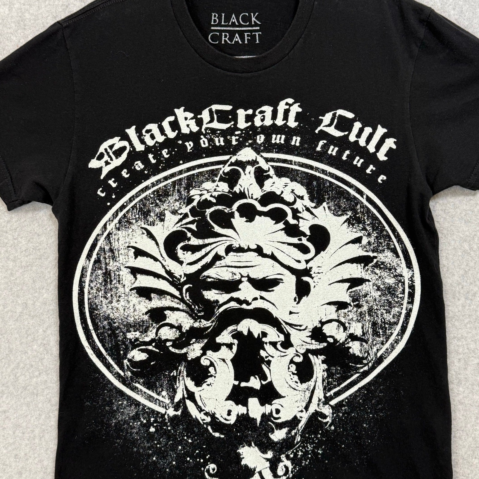 Black Craft Cult T Shirt Size XS Create Your Own Future Graphic Gothic Grunge gallery