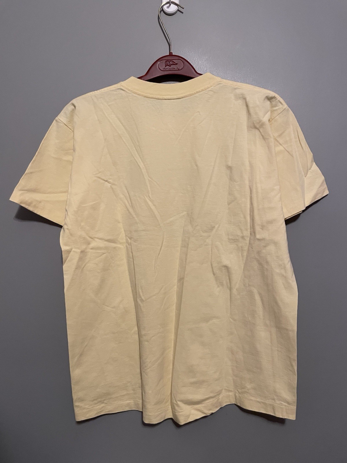 Vintage 90s Beta Sigma Phi Fraternity Yellow T-Shirt Size Large (D418) gallery