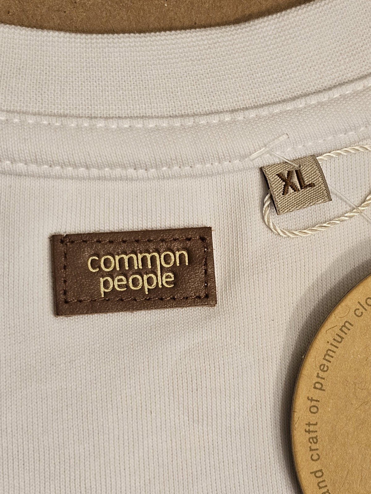 NWT Common People HOT RAMEN 100% COTTON TSHIRT XL WHITE gallery