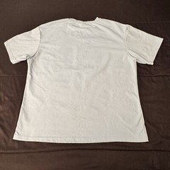 MANFINITY Lips and Grill Graphic T-Shirt Size Medium Light Blue Shein Polyester