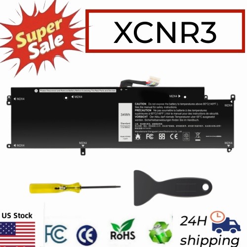 XCNR3 Battery for Dell Latitude 13 7370 E7370 Series WY7CG MH25J  0XCNR3 34Wh