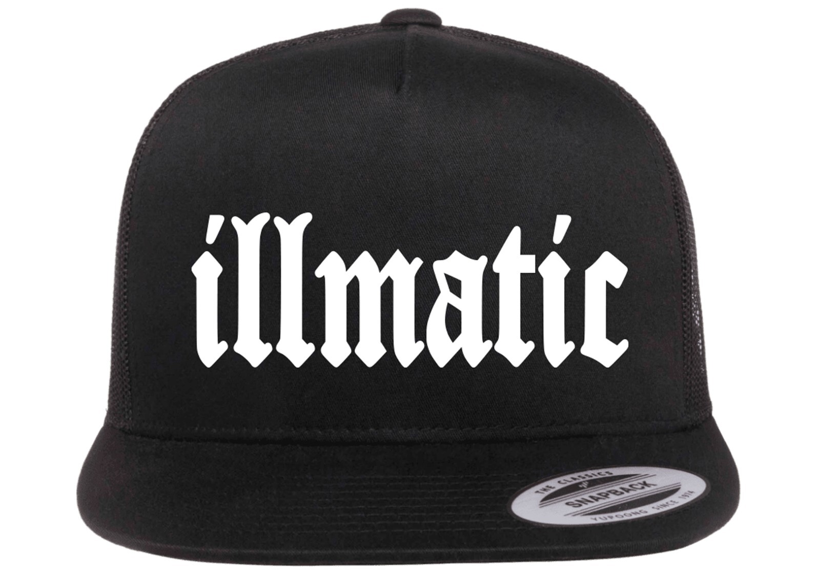 Illmatic Nas Trucker Hat Mesh Back Snapback Hip Hop Street Baseball Unisex Cap gallery