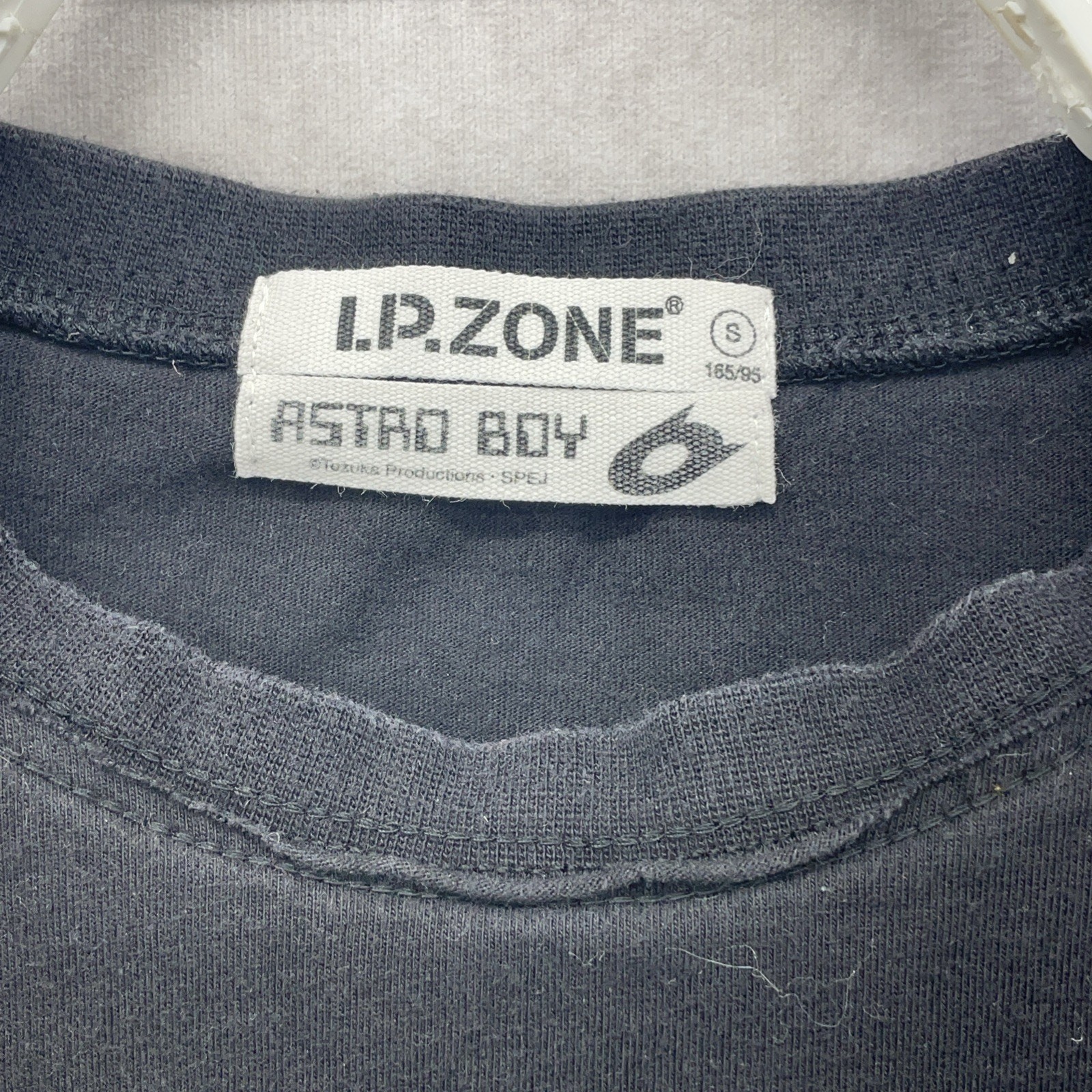 HTF Astro Boy Small 165/95 Black Tee Tezuka Productions I. P. Zone Atom Cosmic gallery