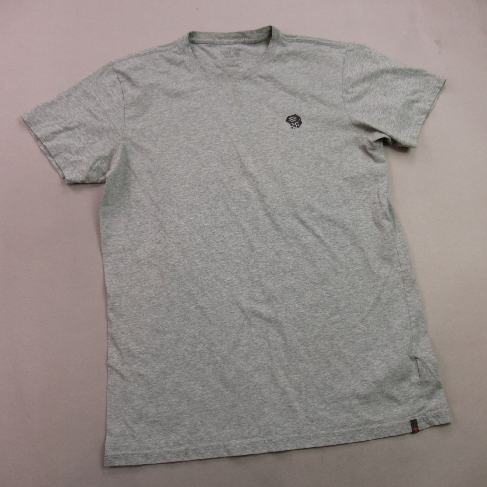 Mountain Hardwear Shirt Mens Large Short Sleeve Casual Crew Neck Gray gallery
