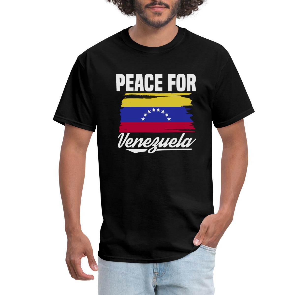 Peace For Venezuela | Venezuelan Liberty Men's T-Shirt gallery