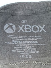 Xbox Licensed Video Game Console Logo Adult T-Shirt M