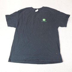 John Deere Shirt Mens Extra Large Black Tractor Graphic What’s In Your Barn Tee