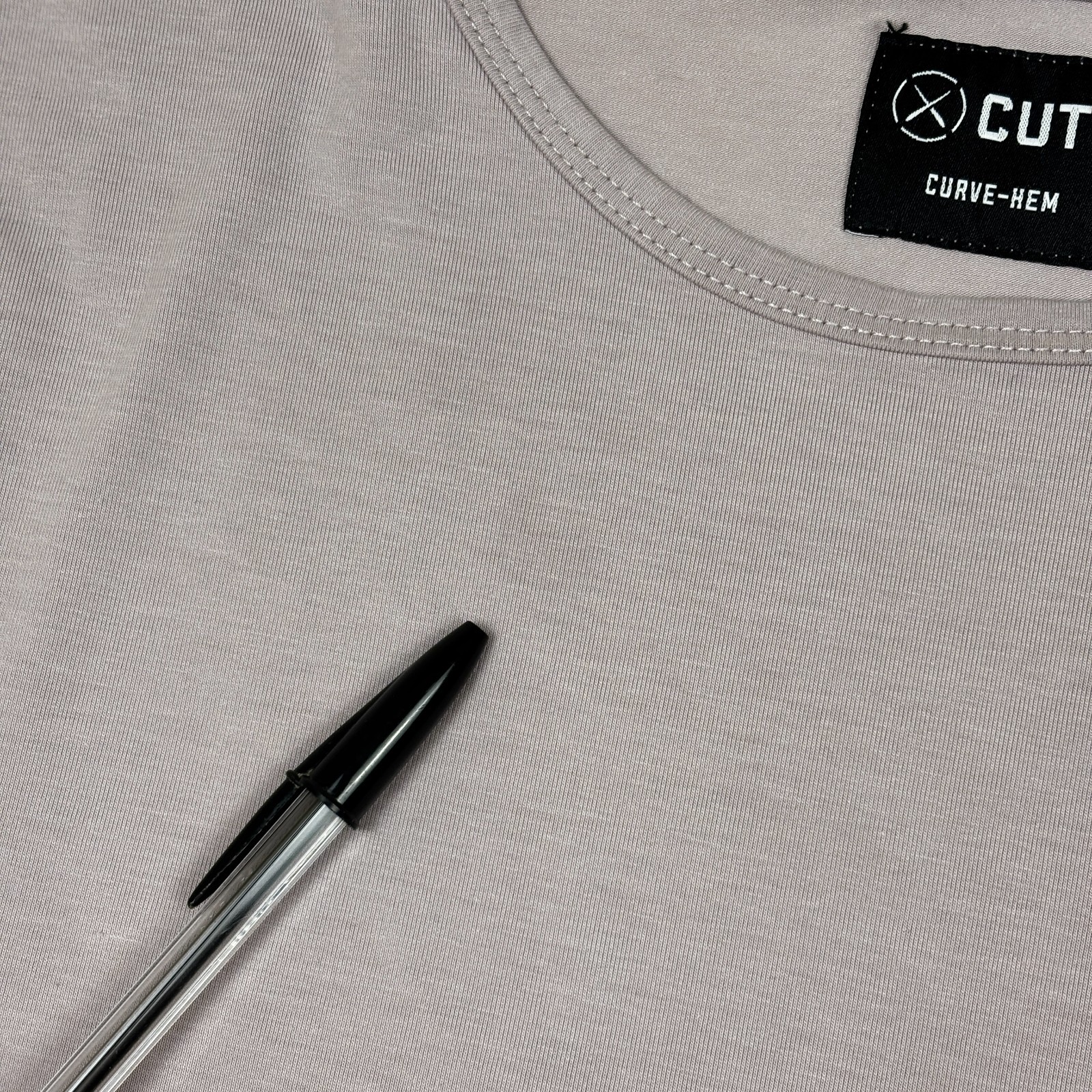 Cuts Curve Hem T Shirt Mens L Pink Mauve Pyca Pro Stretch Athletic Tee gallery