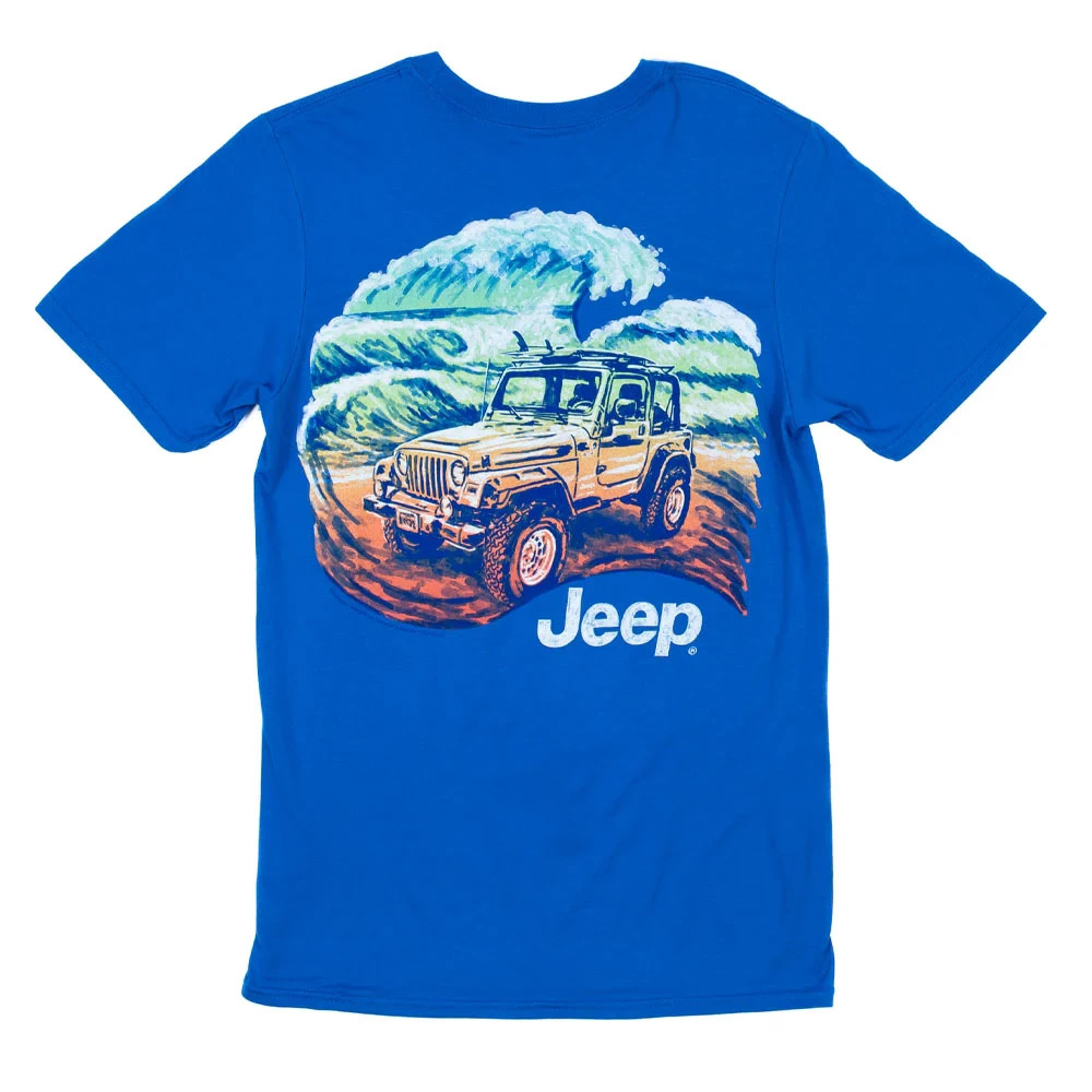 Jeep Tidal Wave T-Shirt - brand new Jedco Licensed apparel XL gallery