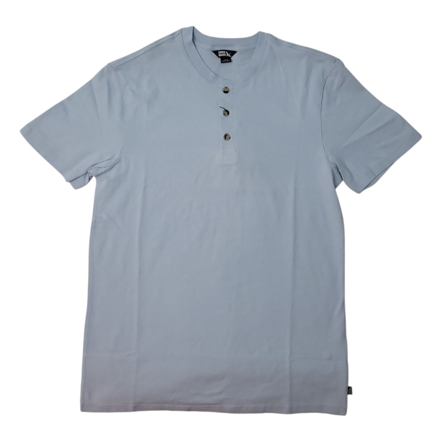 Eddie Bauer Men's Classic Fit Short Sleeve Soft Henley S, M, L, XL, XXL gallery