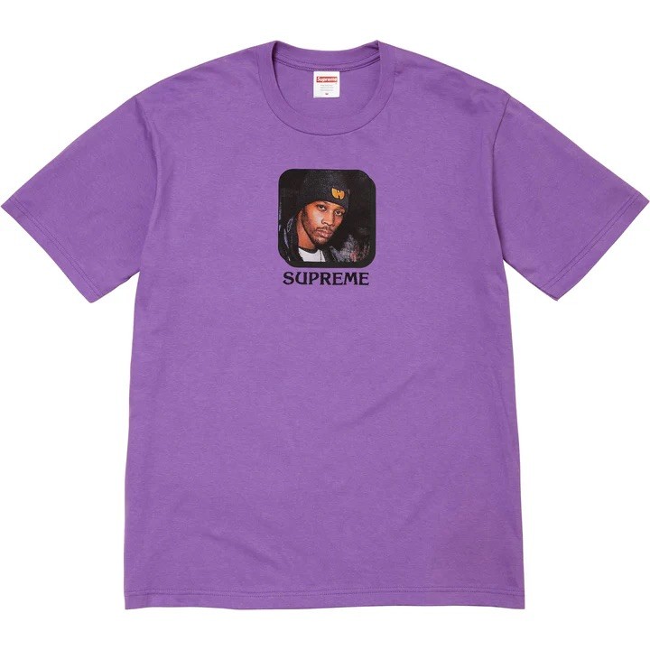 🔥Supreme/Wu-Tang Clan RZA Tee| Purple| Medium| “Protect Yo Neck!” SOLD OUT! 🐝 gallery