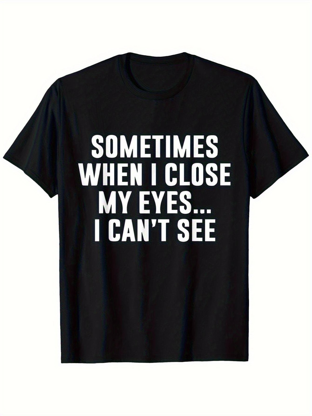 Funny Graphic Print T-Shirt Casual Humor Meme Streetwear Unisex Style Tee gallery