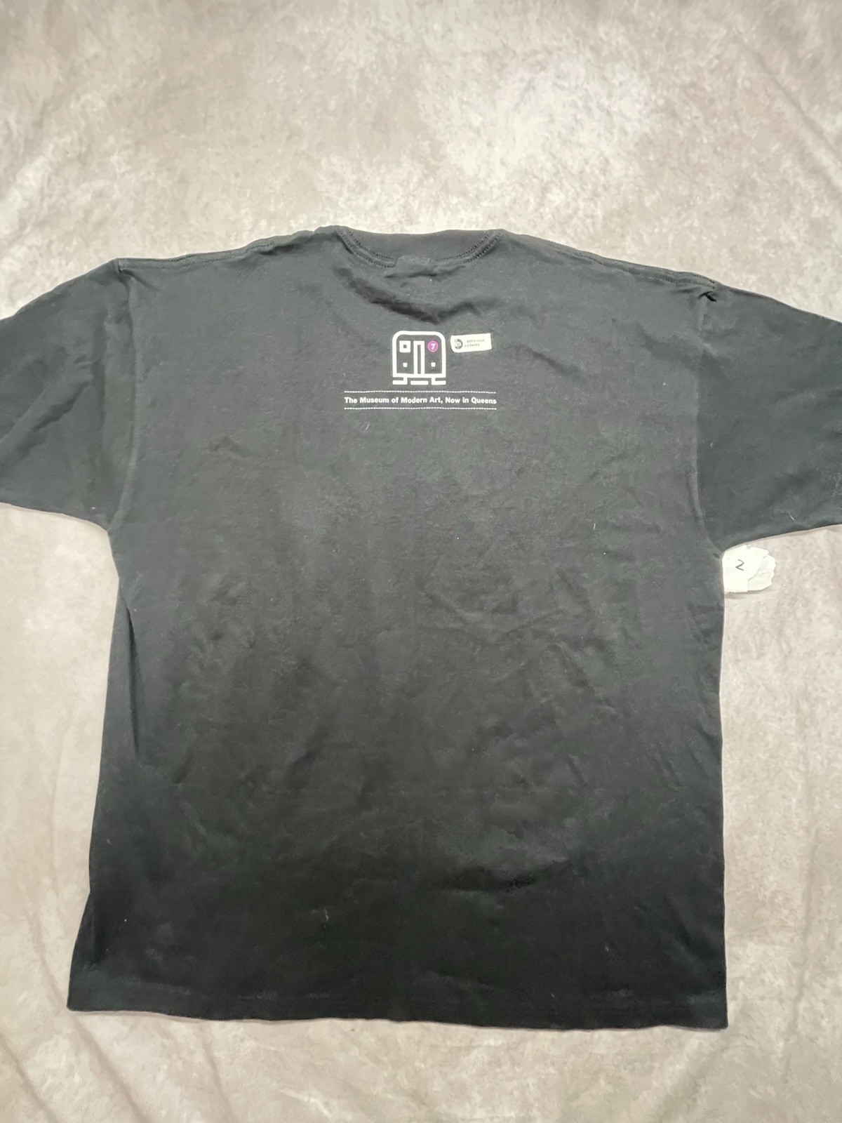 NWT 2004 VTG MoMA QNS 7 Train T-Shirt XL Y2K Museum of Modern Art MTA NYC Subway gallery