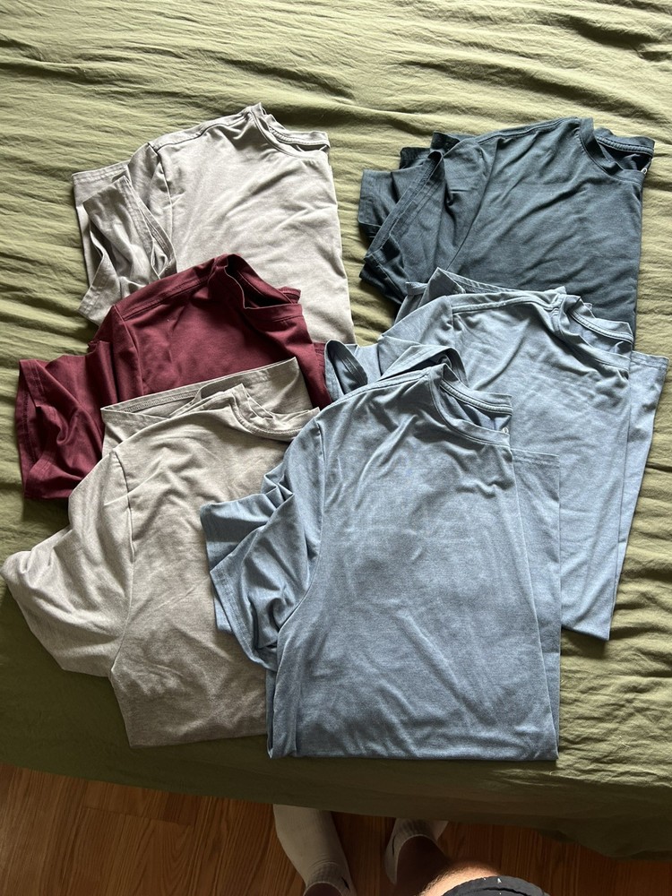 6-Pack Quince Men’s T-Shirts (Large)