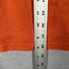 Jungmaven Shirt Mens Medium Orange Solid Pocket Tee Hemp Blend USA Made