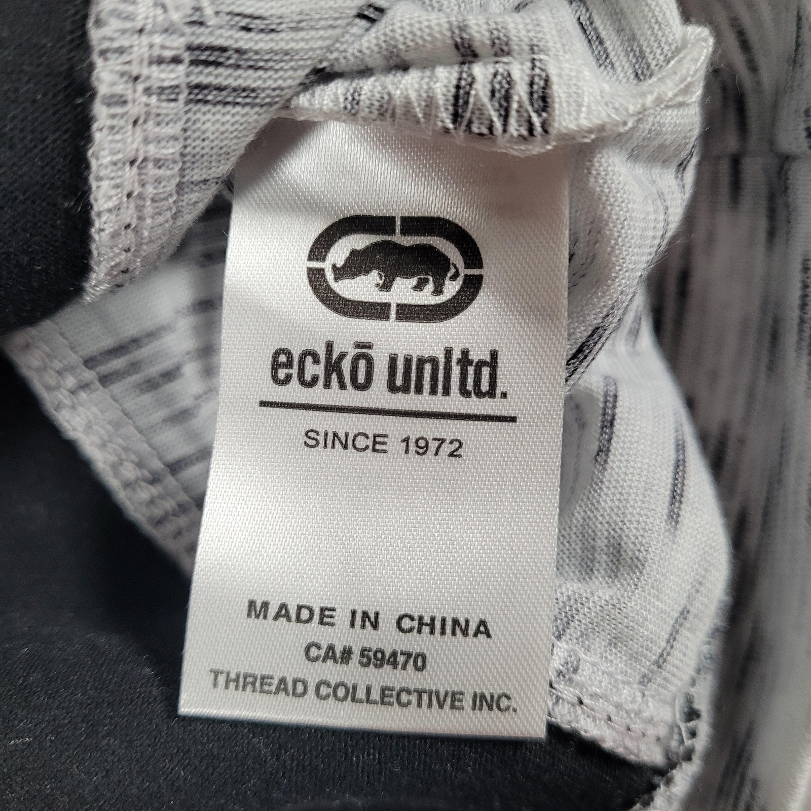 Ecko Unltd Hoodie Mens Medium White Space Dye Short Sleeve Pullover Shirt Street gallery