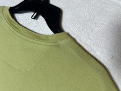 Tommy Bahama Men’s Solid Green Crew Neck Logo Tee Pima/Modal Knit, Size L