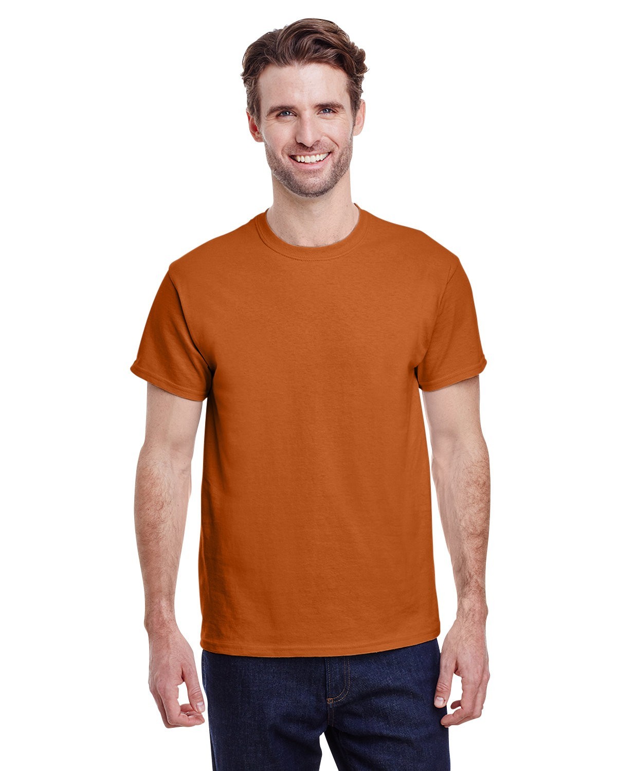 Gildan G500 Adult Solid Heavy Cotton Tee Plain Blank Casual T-Shirt gallery