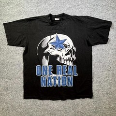 Pro 5 Super Heavy T-Shirt Men 2XL Black One Real Nation Graphic Streetwear Skate