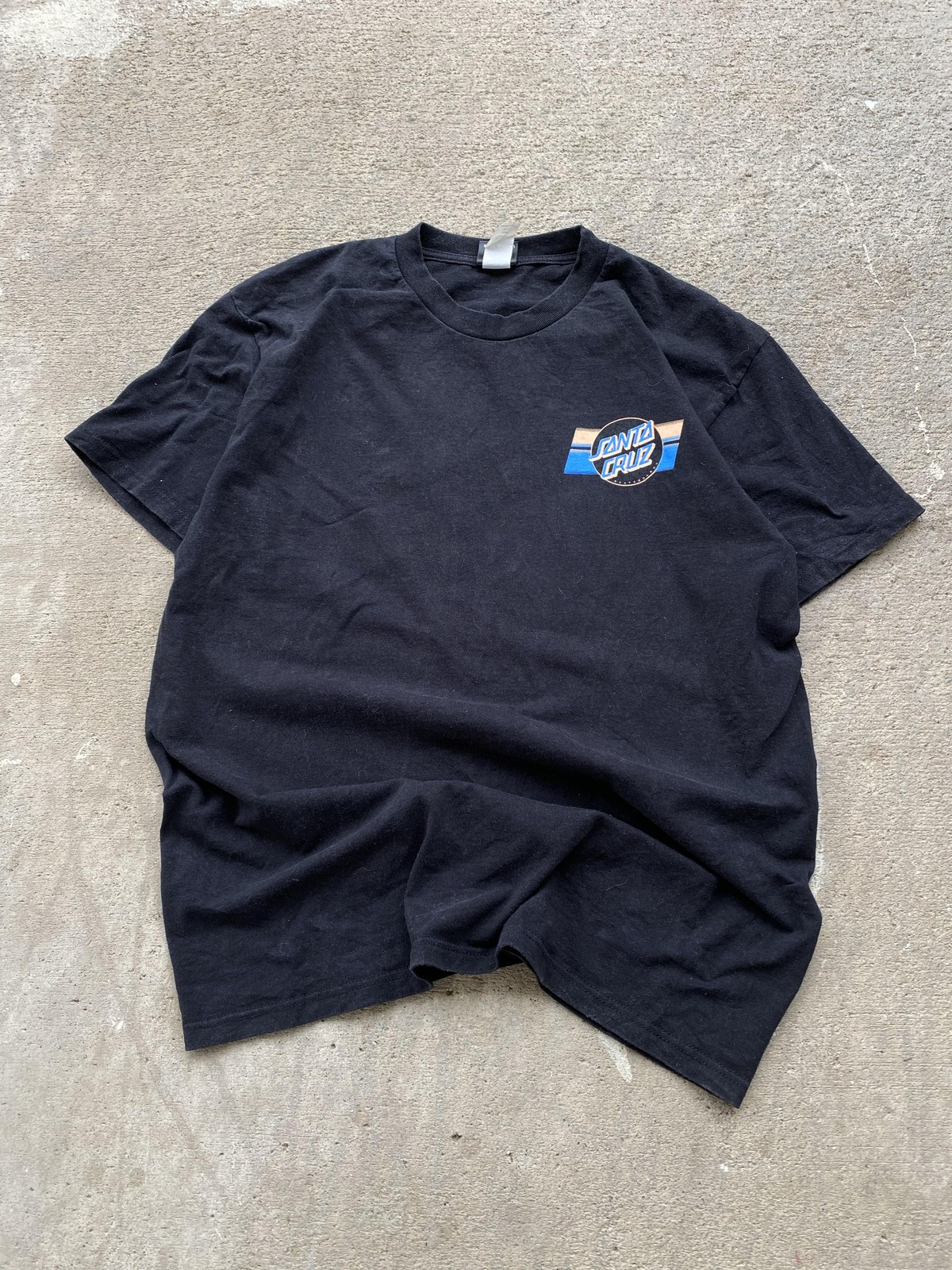 Santa Cruz Skateboards Shirt Mens Large Black Logan Shark Graphic Tee T-Shirt gallery