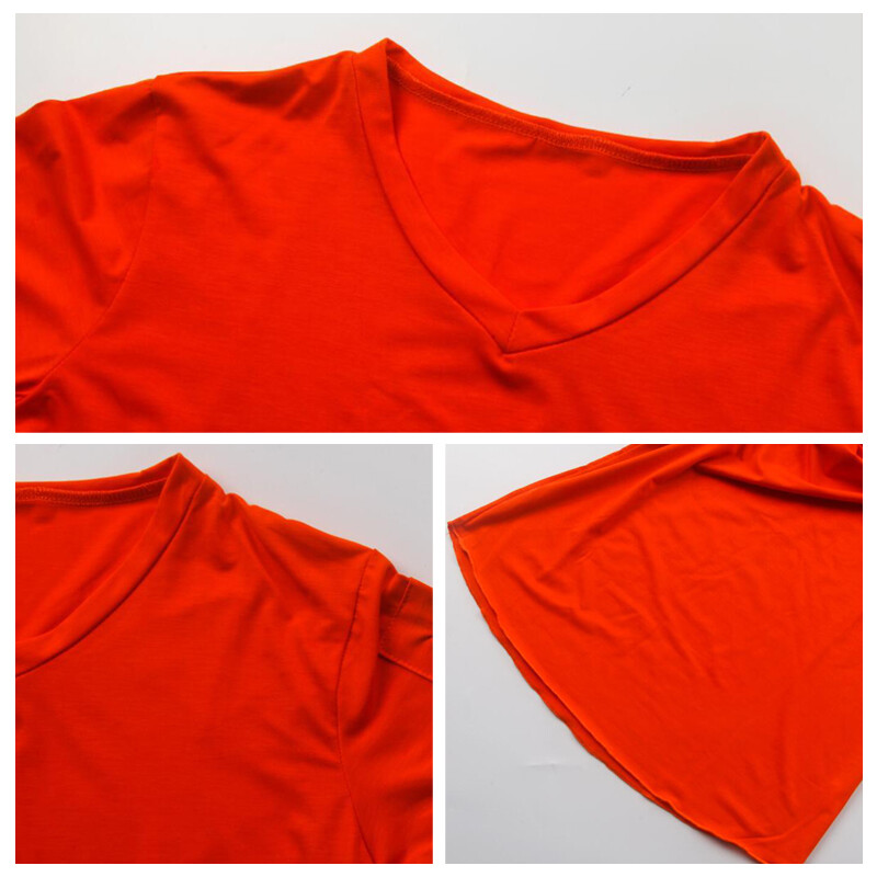Mens Slim Fit Muscle T Shirt Tops Summer Casual V Neck Short Sleeve Blouse Tee gallery