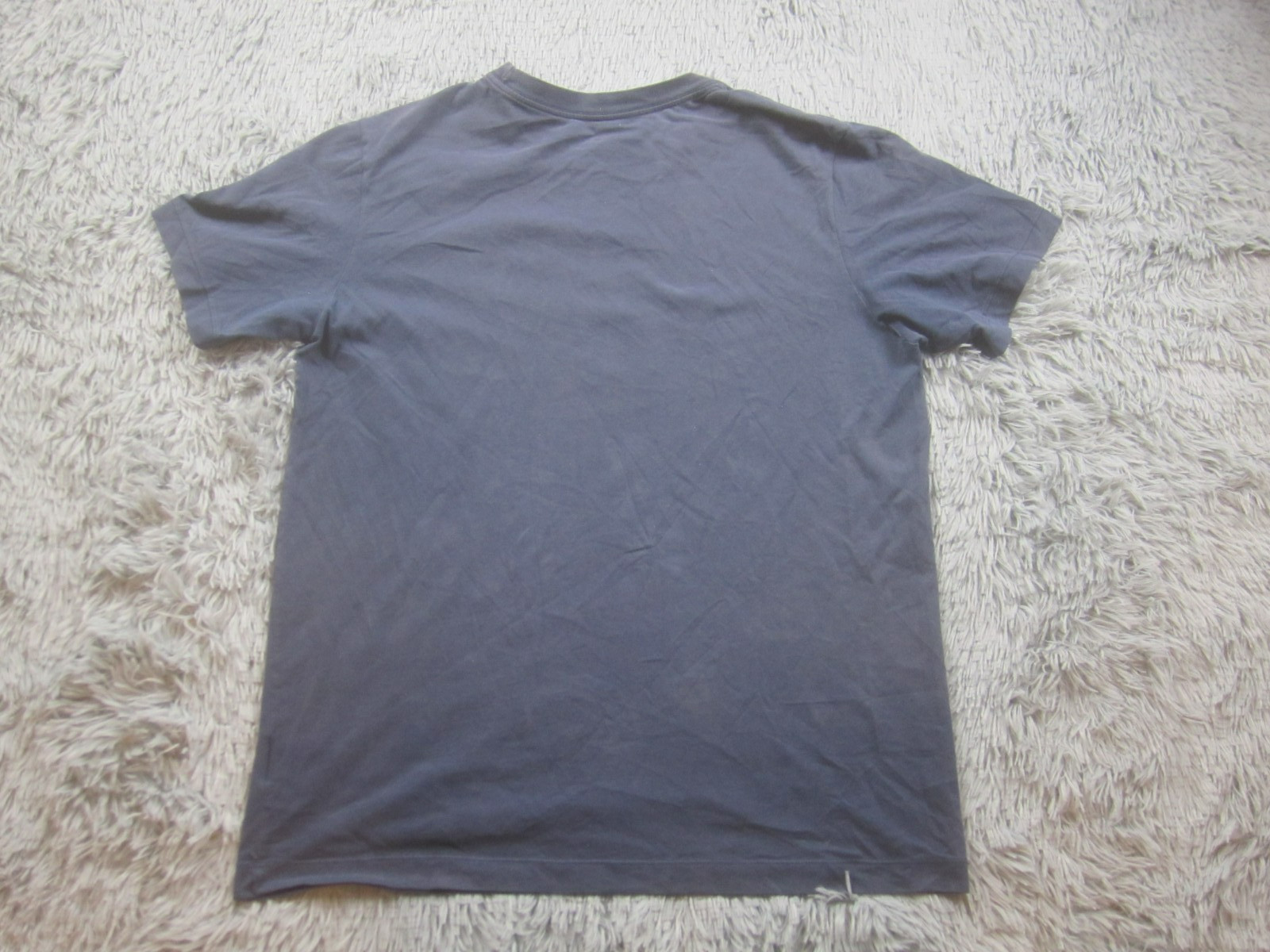 The Nike Tee Mens Medium Shirt Short Sleeve Blue Dri-Fit Crew Neck USA gallery
