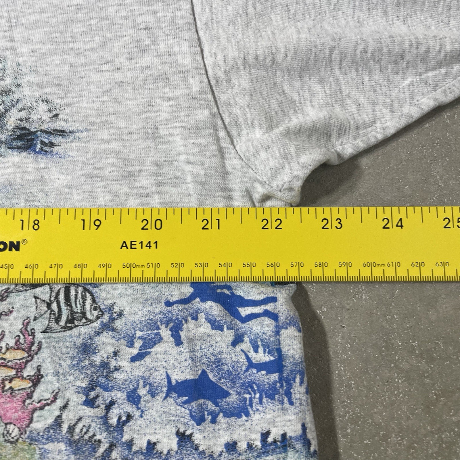 Vintage Nature Shirt XL San Segal Wrap Around Animal Sea Ocean Single Stitch Art gallery