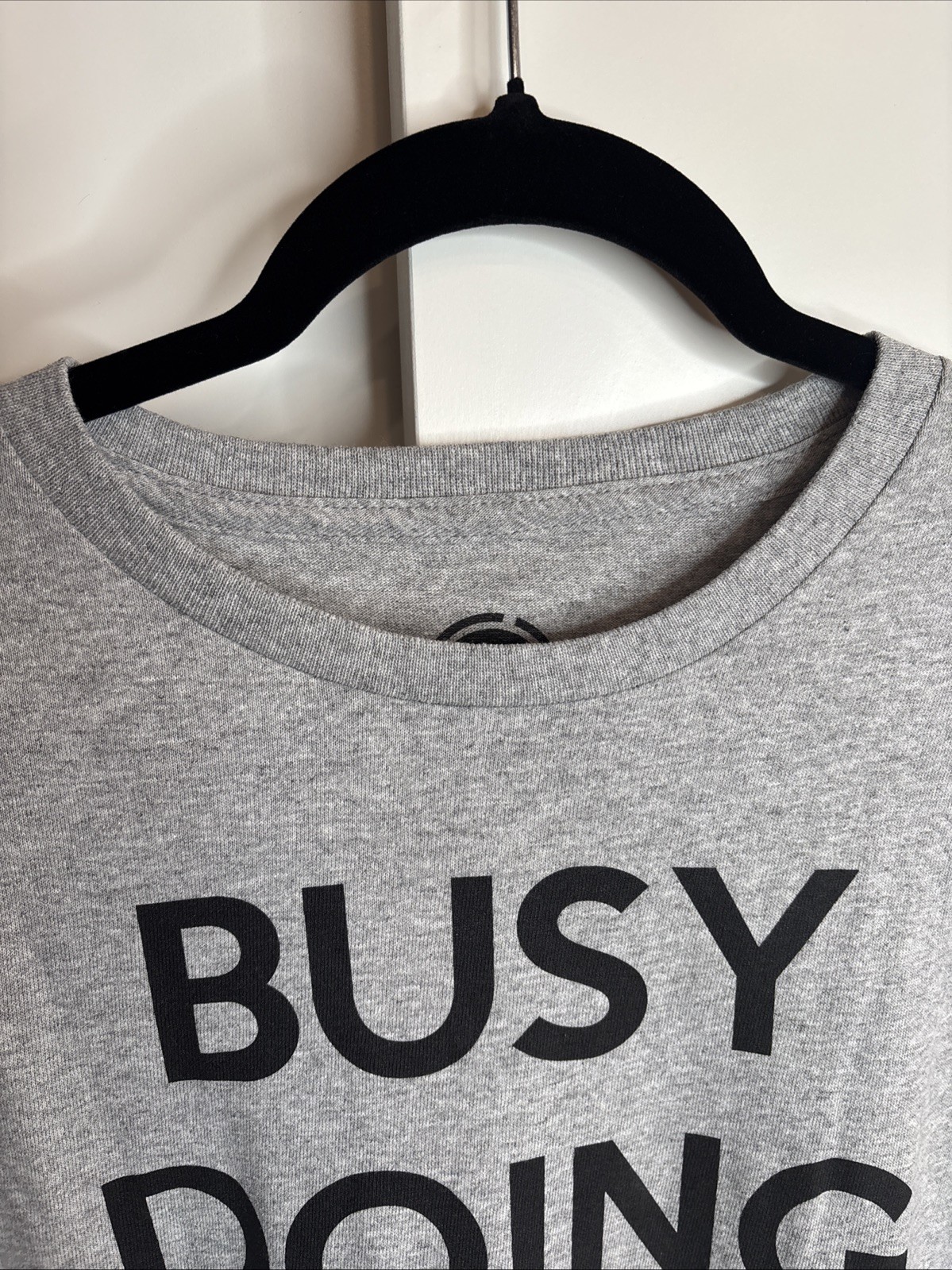 BUSY DOING NOTHING Humor Funny Design Cotton T-Shirt size 3XL Unisex gallery