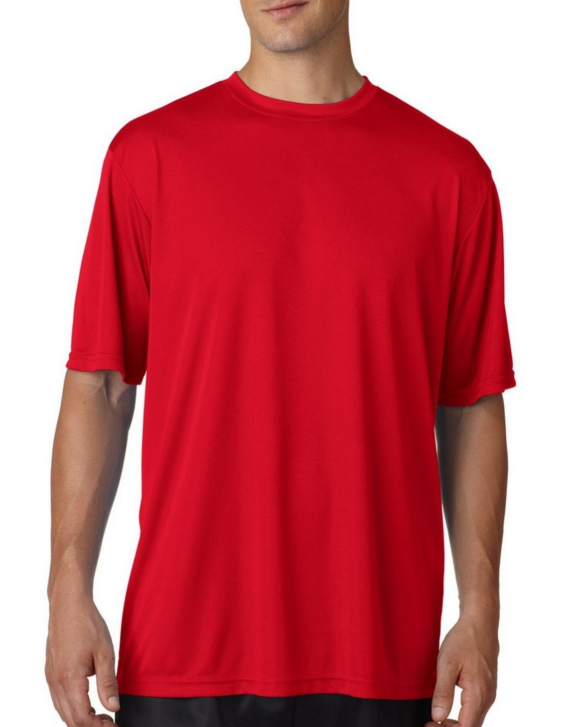 N3142 Adult Cooling Performance Tee, Scarlet, Medium gallery