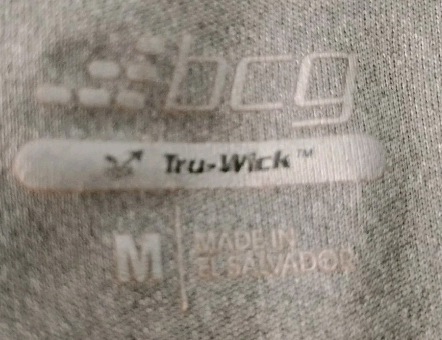 Men's BCG Tru Wick T Shirt Medium No Pockets Gym Workout Jogging Sports Track gallery