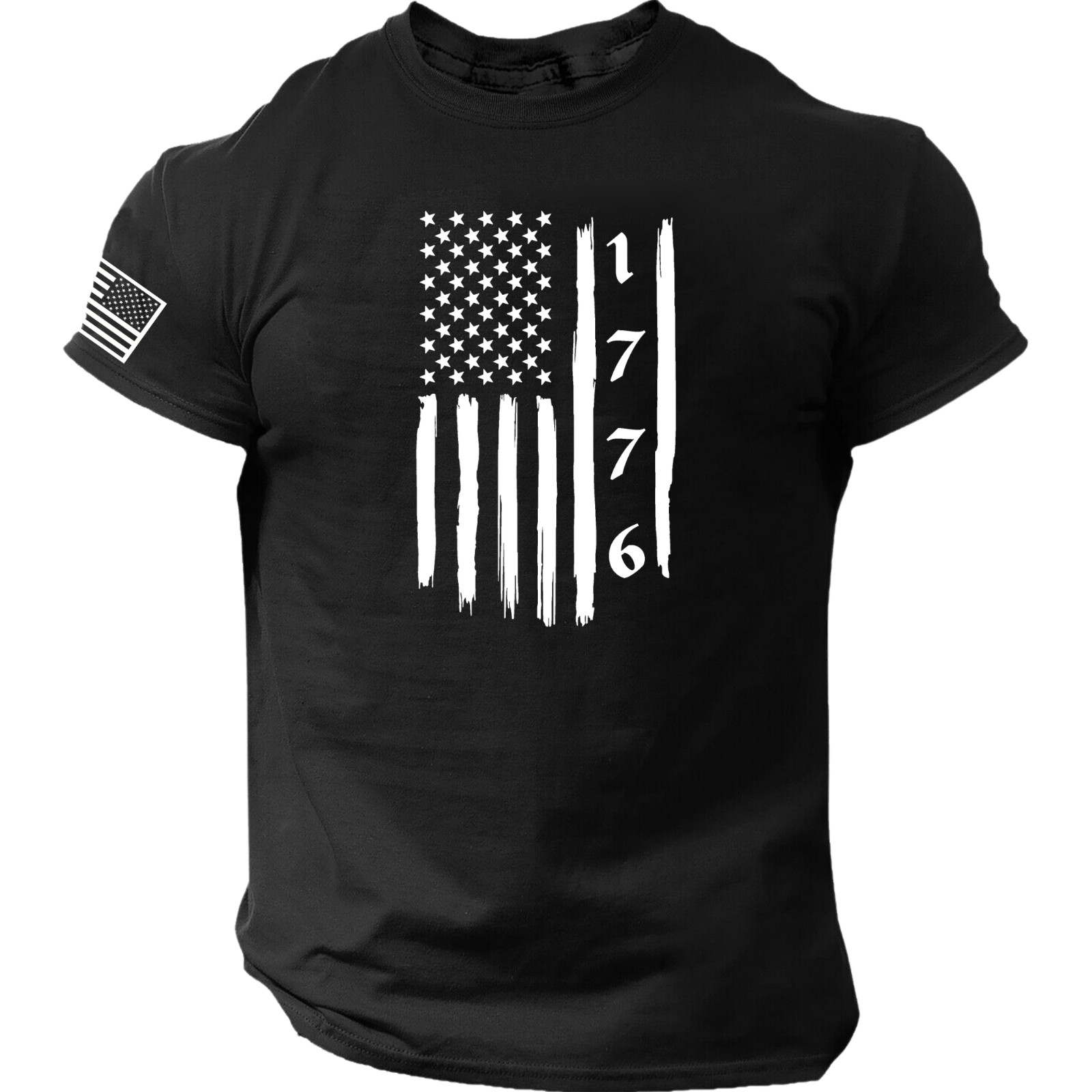 1776 American Flag Shirt, Patriotic, America, USA, Veteran, Military, Historic gallery